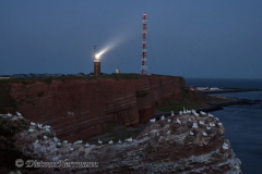 Helgoland-Sonnenuntergang-Leuchtturm